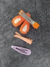 Toka Bebek Saç Klipsli Pens Toka Sevimli Çocuklar Kız Saç Toka Aksesuarları - 2
