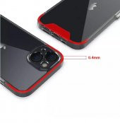 İphone 13 Space 2 Şeffaf Kamera Korumalı Cep Telefonu Kılıfı thumbnail 3