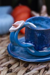 Küçüçük Gemi Tek Kişilik Kahve Fincanı thumbnail 2