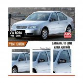 Volkswagen Bora Piano Black Yarasa Ayna Kapağı 1998-2006 - 1