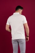 SLİMFİT POLO YAKA PENYE PAMUKLU ERKEK T-SHİRT - 5