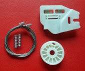 BMW X5 E53 2000-2006 Arka Sağ Cam Kriko Teli ve Tamir Seti - 2
