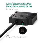 UGREEN USB 3.0 SATA III Dönüştürücü Adaptör - 7