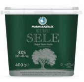 Marmarabirlik Kuru Sele 381-410 KB 3XS Siyah Zeytin Kutu 6 x 400 G - 1