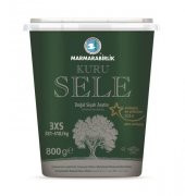 Marmarabirlik Doğal Kuru Sele 381-410 KB 3XS Siyah Zeytin Kutu 800 G - 1