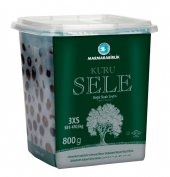 Marmarabirlik Doğal Kuru Sele 381-410 KB 3XS Siyah Zeytin Kutu 800 G - 2
