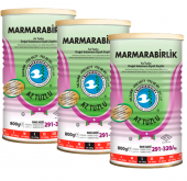 Marmarabirlik Sofralık Salamura Az Tuzlu 291-320 KB S Siyah Zeytin Teneke 3 x 800 G - 2