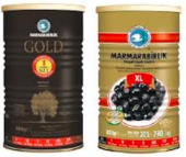 Marmarabirlik Gold XL Siyah Zeytin Teneke 800 G + Salamura 201-230 KB XL Siyah Zeytin Teneke 800 G - 1