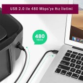 Ugreen USB To USB-B Tarayıcı Yazıcı Kablosu 3 Metre - 5
