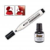 Siyah Yazı Tahta Kalemi Doldurulabilir w-20 1 Adet Ve Mürekkep 30 cc 1 Adet - 1