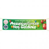 Mezuniyet Pankartı-7- 75x300 cm - 1