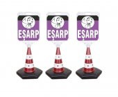 Esarp Temalı Reklam Ve Uyarı Dubası 3 Adet - 1