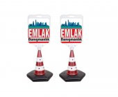 Emlak Temalı Reklam Ve Uyarı Dubası 2 Adet - 1