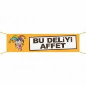 Beni Affet Pankart-9 75x300 cm - 1