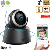 Concord Mpıa Karen Wifi İp Kamera Türkçe Uygulama Android/IOS 3 MP Renkli Gece Gündüz Kayıt thumbnail 2