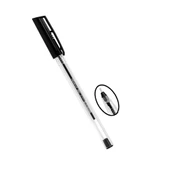 Tükenmez Kalem Pensan 2021 Şeffaf Üçgen Gövde 1.0 mm thumbnail 3