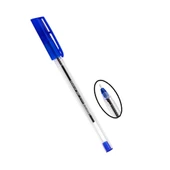 Tükenmez Kalem Pensan 2021 Şeffaf Üçgen Gövde 1.0 mm thumbnail 1