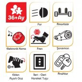 Pilsan Chopper Fırtına Akülü Motor Mavi - 5