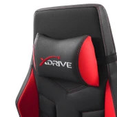 xDrive Fırtına Profesyonel Oyuncu Koltuğu Kırmızı/Siyah - 6