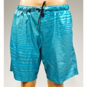 Erkek Boardshort Şort Mayo Kısa Deniz Havuz Astarlı Short Mavi OLAIAN - 1