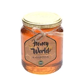Honey World Organik Süzme Karakovan Balı 500 Gr Cam Kavanoz - 1