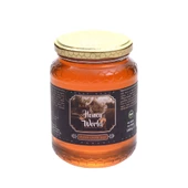 Honey World Organik Süzme Karakovan Balı 1000 Gr Cam Kavanoz - 1