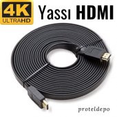IRENIS HDMI Kablo - Yassı 4K HDMI Kablosu, 5 Metre - 2