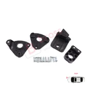 VW Caddy MK3 2K 2C Touran MK1 1T3 2010-2015 2K5998226 İçin Sağ Ön Far Ayak Tamir Seti thumbnail 1