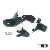 Renault Symbol MK3 Makyajlı Kasa 2017-On 260102037R İçin Sağ Ön Far Ayak Tamir Seti thumbnail 2