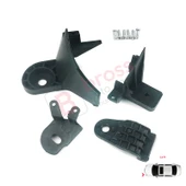 Renault Symbol MK3 Makyajlı Kasa 2017-On 260609154R İçin Sol Ön Far Ayak Tamir Seti thumbnail 2