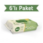Sleepy Doğal Organik Pamuklu Temizlik Havlusu 6x50 300 Yaprak - 1