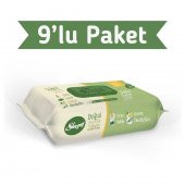 Sleepy Doğal Organik Pamuklu Temizlik Havlusu 9x50 450 Yaprak - 1