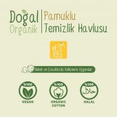 Sleepy Doğal Organik Pamuklu Temizlik Havlusu 9x50 450 Yaprak - 2
