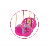 Barbie Pembe Önü Çıkarılabilir Emniyet Kemerli Salıncak - 1