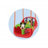 Orjinal Disney Mickey Mouse Önü Çıkarılabilir Emniyet Kemerli Salıncak - 1