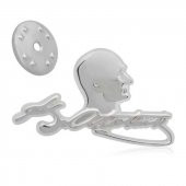 Gümüş Kemal Atatürk İmzalı Rozet - 10