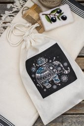 Faith El Dokuma Çantalı Peştemal - 1