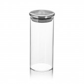 Metal Kapaklı Cam Kavanoz 450 ML - 1