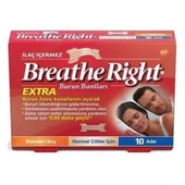 Breathe Right Extra Standart Boy 10 Adet Burun Bandı - 1