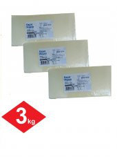 Doğal Taze Kaşar 3 KG Peynir Köy Sütünden Geleneksel Katkısız Koruyucusuz - 1