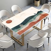 Masa Kaplama Folyosu Mobilya Masa Kaplama Folyoları Minimalist Sanat - 1