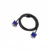 3 Metre VGA Bilgisayar LCD Monitör Projeksiyon DVR Uydu Projeksiyon VGA Görüntü Aktarma Kablosu thumbnail 1