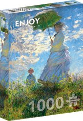 Enjoy 1000 Parça Gezinti (Woman with a Parasol (Madame Monet and Her Son) Puzzle - 1