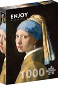 Enjoy 1000 Parçalık Puzzle İnci Küpeli Kız Puzzle - Johannes Vermeer thumbnail 1