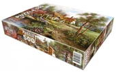 Star Puzzle 500 Parça Havuzlu Bahçe Puzzle - 3