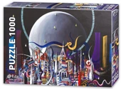 Star Puzzle 1000 Parça Ay Şehri Puzzle thumbnail 2