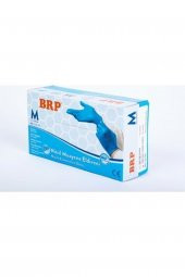 BRP One Muayene Eldiveni Mavi Nitril Medium 100lü - 1