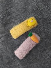 Sevimli Civ Civ Havuç Renkli Tokalar Sevimli Kız Çocuk Saç Aksesuarları thumbnail 2