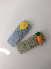 Civ Civ Ve Havuç Renkli Tokalar Sevimli Kız Çocuk Saç Aksesuarları thumbnail 1