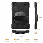 Apple iPad 6 Air 2 Defender Zırhlı Tam koruma Silikon - 4